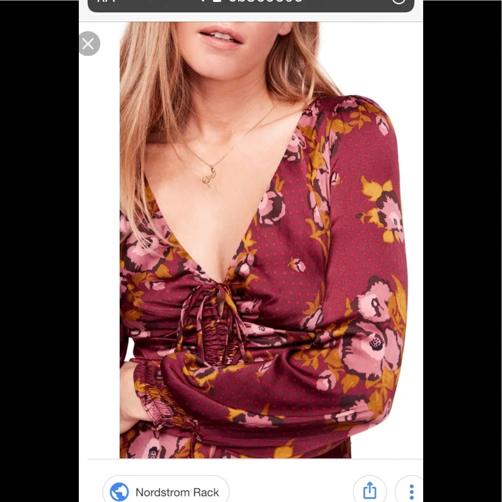 Free people dress. NWT. Short‎ and flirty!